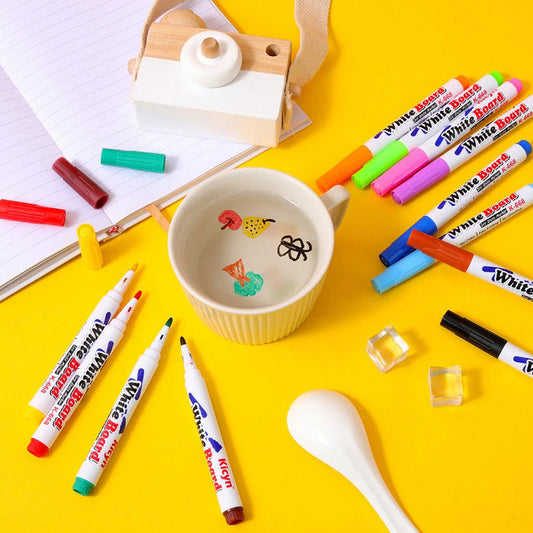 Floating Art with Magical Water Painting Markers!