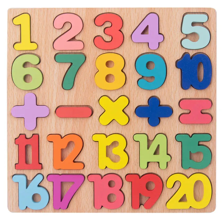 Montessori Wooden Educational Boards