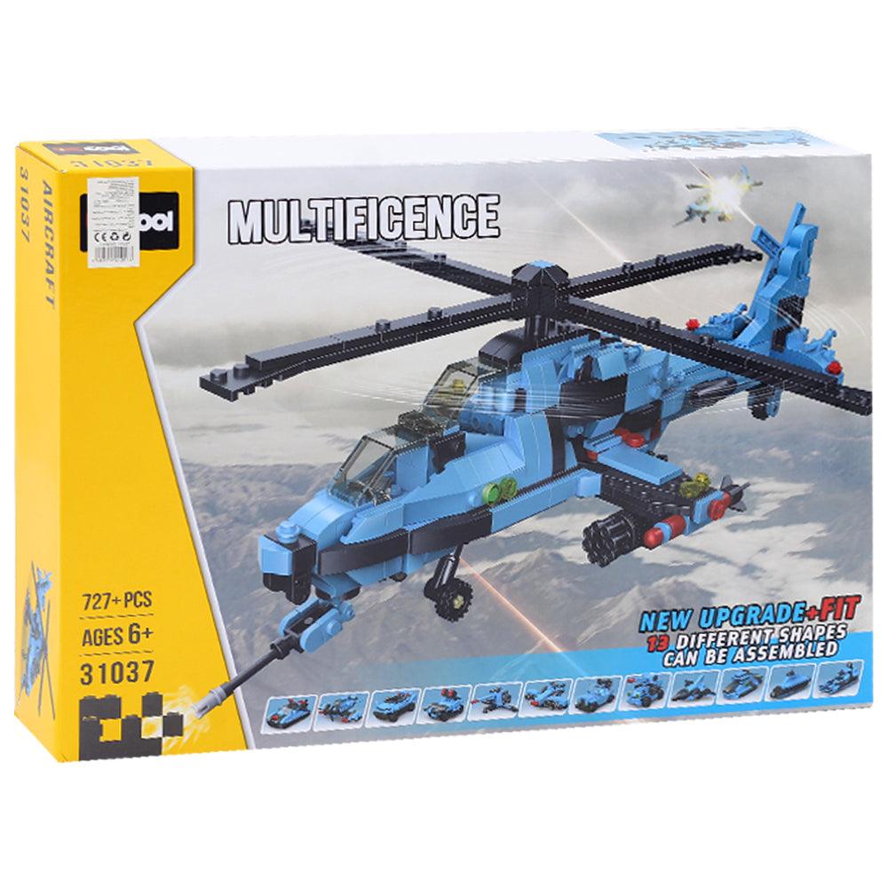 Multificence Lego Blocks Set | 727 Pcs