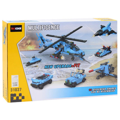 Multificence Lego Blocks Set | 727 Pcs