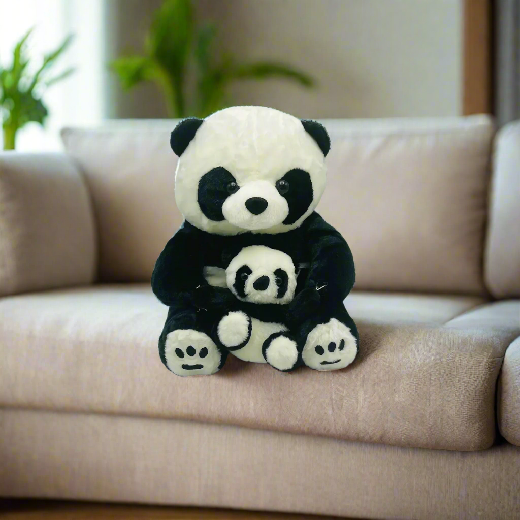 40cm Cute Plush Duo Panda