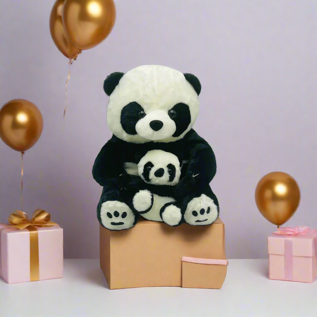 40cm Cute Plush Duo Panda