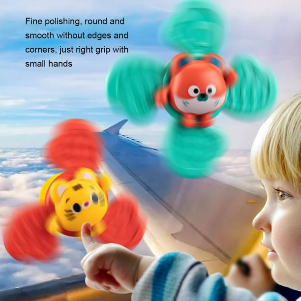 Baby Rotating Rattles Set with Suction Cup – 3 Pcs