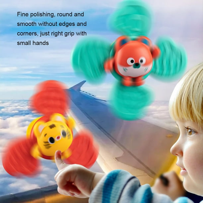 Baby Rotating Rattles Set with Suction Cup – 3 Pcs