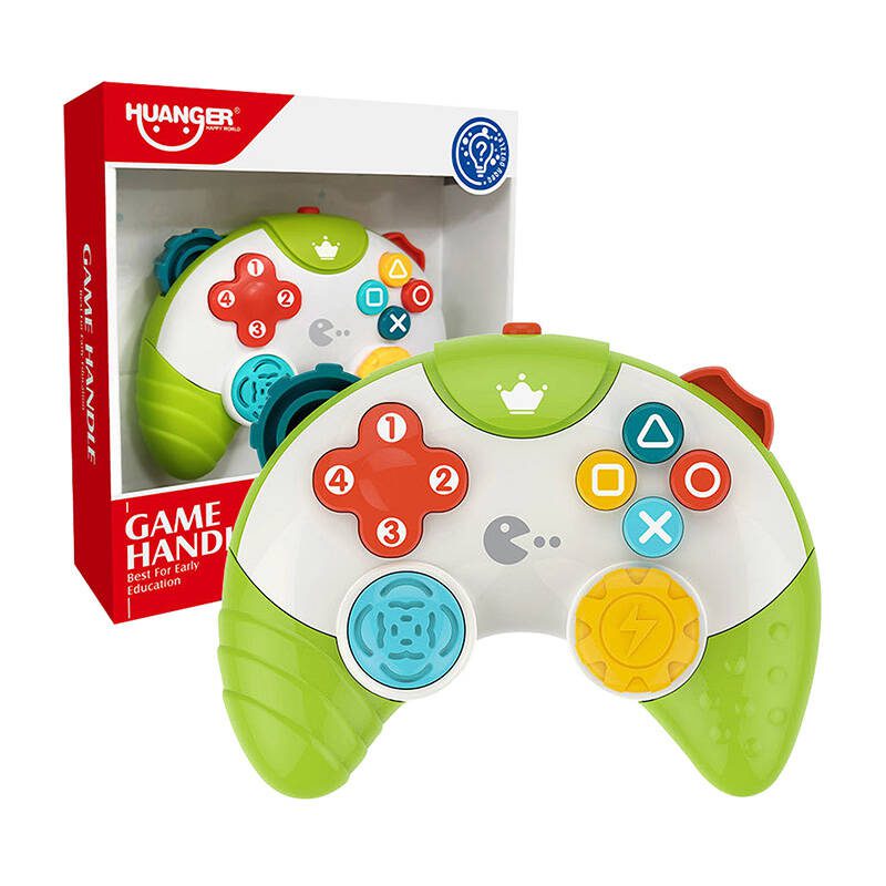 Huanger Musical Baby Game Controller Toy with Light and Sound