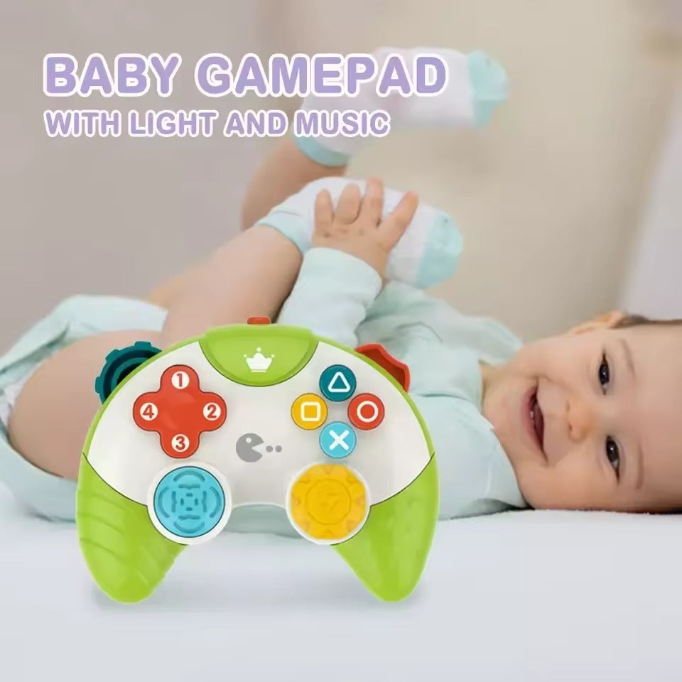 Huanger Musical Baby Game Controller Toy with Light and Sound