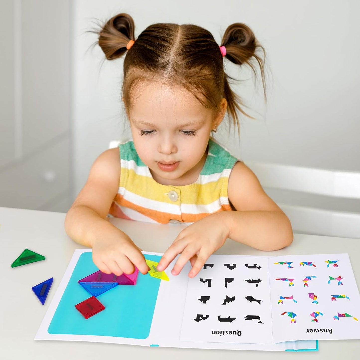 STEM Tangram Logic Board