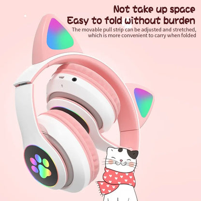 Wireless Cat Ear Headphones